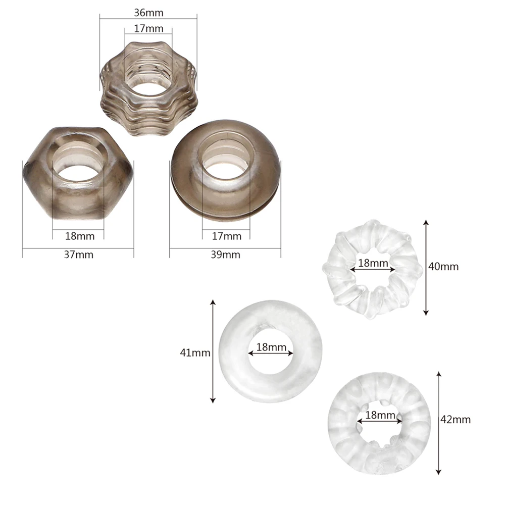 Соло 3 шт./компл. петух кольцо для полового члена Целомудрие расширитель