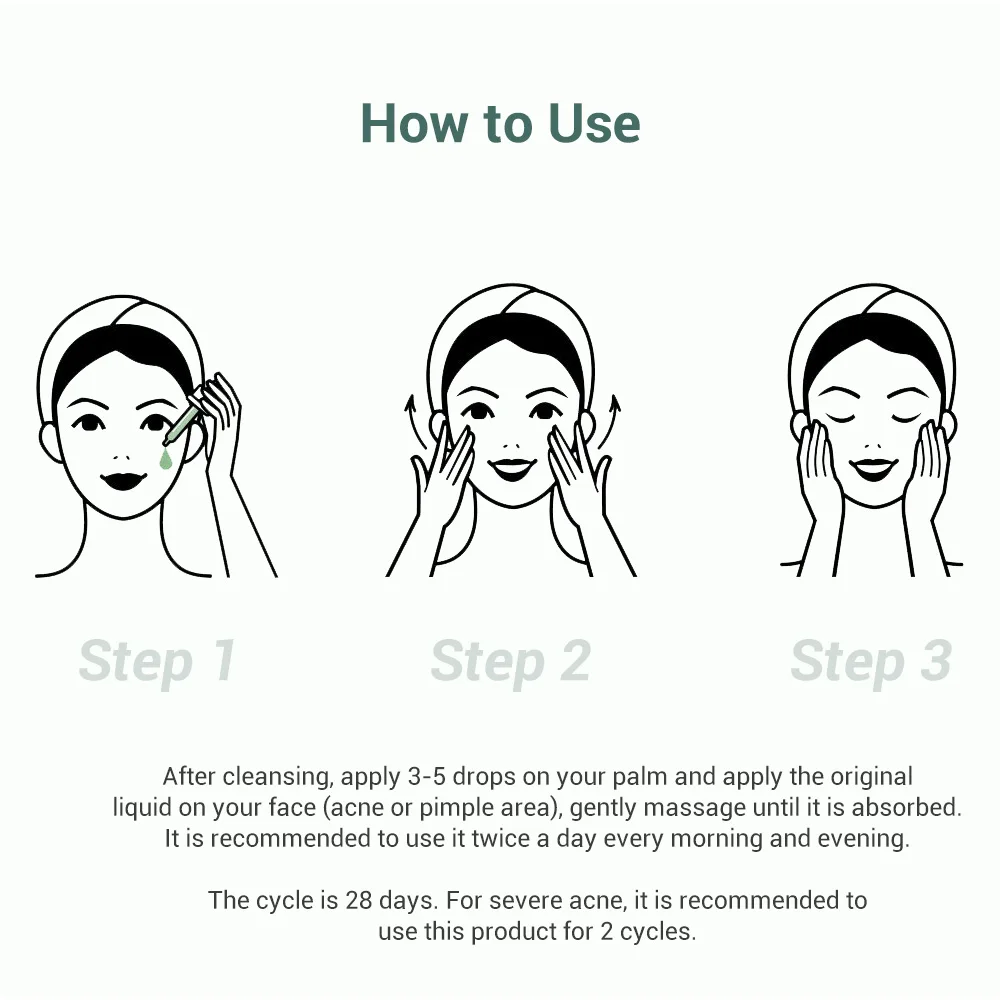 

LANBENA Acne Treatment Serum Reduce Acne Pimple Blackhead Marks Oil Control Shrink Pores Scar Removal Whitening Skin Care