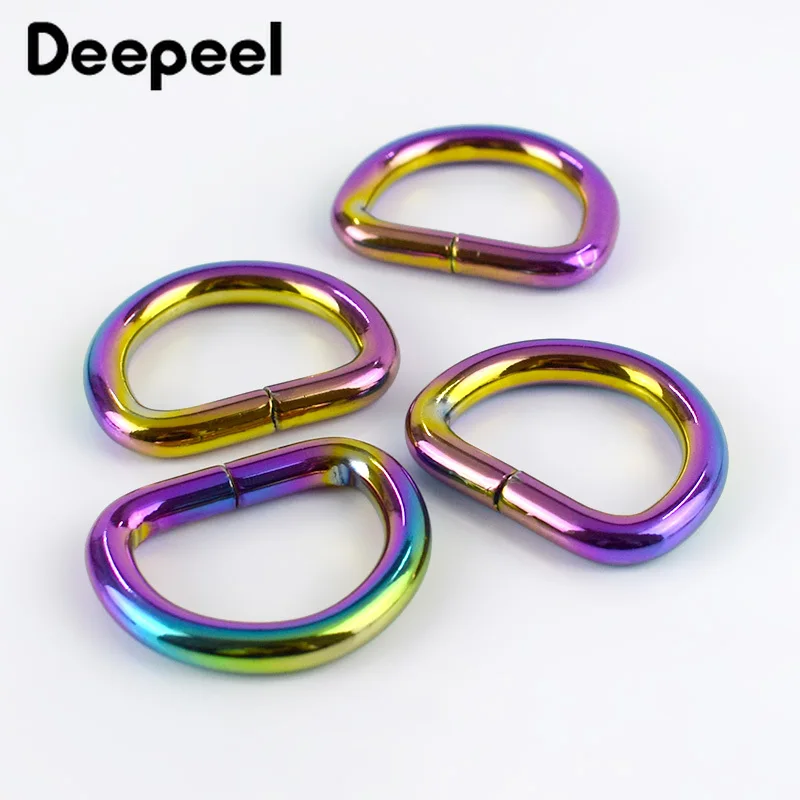 Deepeel 25 мм O D Dee кольцо сумка ремень Металлические пряжки лямки для сумок застежка