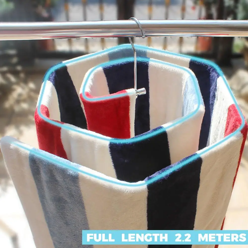 Новинка 2021 вешалка для сушки в форме спирали вращающаяся хранения одеял и