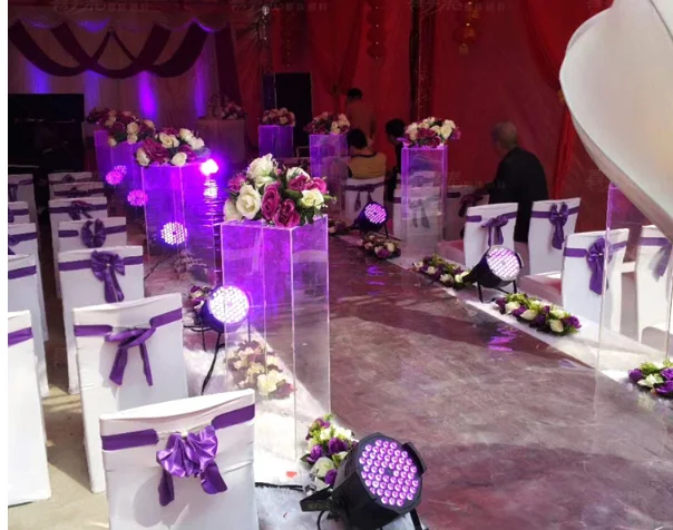 Accesorios de boda, plomo de carretera acr&iacute;lico, soporte para pastel, decoraci&oacute;n de fondo, decoraci&oacute;n de boda, fiesta de cumplea&ntilde;os feliz-2