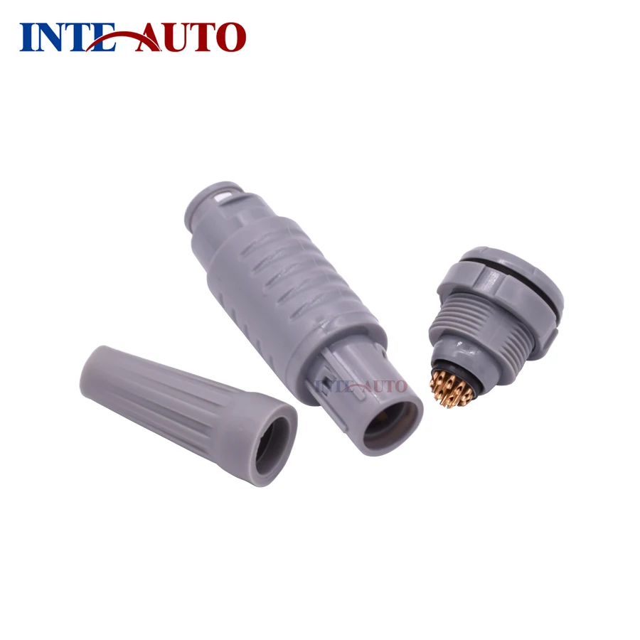 Conector de Tomada Circular Conector para Dispositivo Médico de Plástico Compatível com 2p Série de 16 Pinos M17