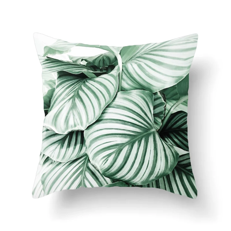 Чехол для диванной подушки в тропическом стиле домашний декор наволочка виде
