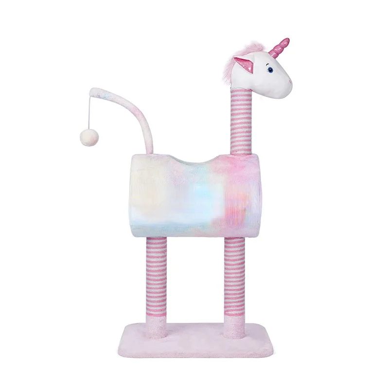 

Unicorn cats climbing frame cat nest cat tree cat house multifunctional rack cat toy pet supplies cat tunnel furniture cat toCD