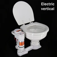 marine yacht rv toilet lounge camping car sailing vessel special manual electric toilet vehicle borne ceramic toilet 12v 24v