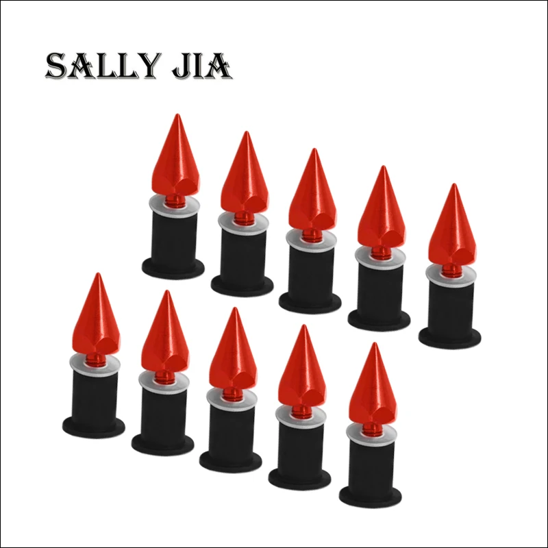 10 шт./компл. M5 болты для ветрового стекла мотоцикла крепежные гайки мотоцикл