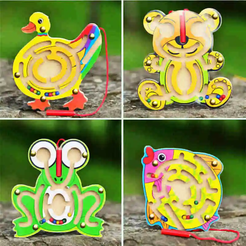 Бесплатная доставка детский деревянный лабиринт ранней