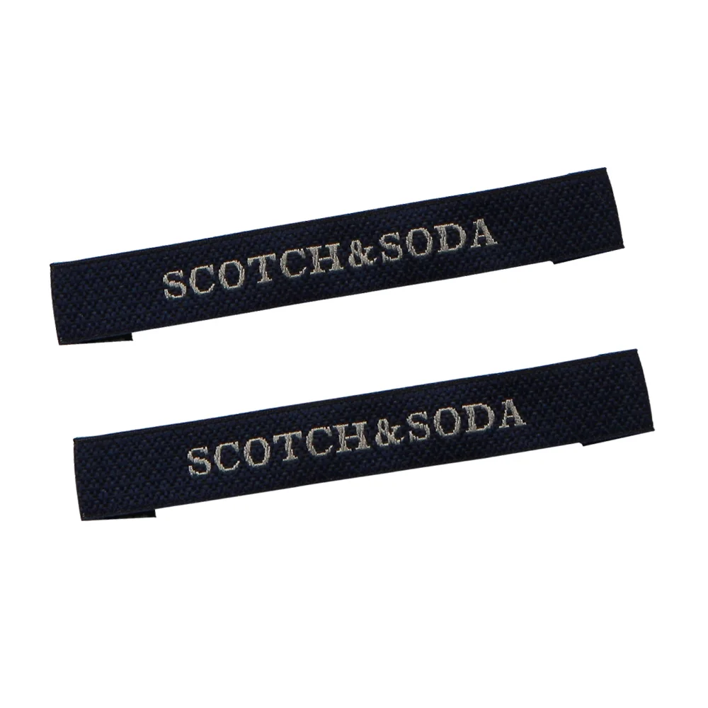 Индивидуальные складные этикетки для одежды тканые шеи картины