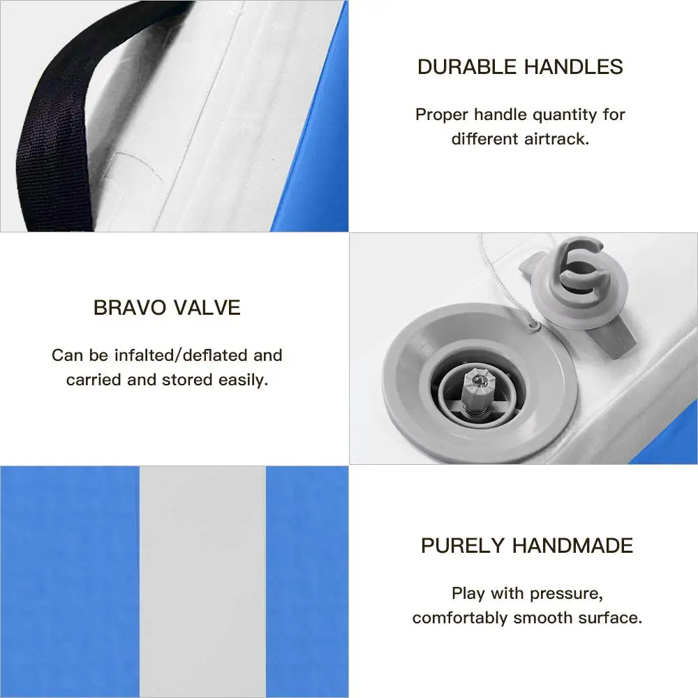 Надувная гимнастическая воздушная дорожка 6 м * 2 0 для детей и взрослых (с