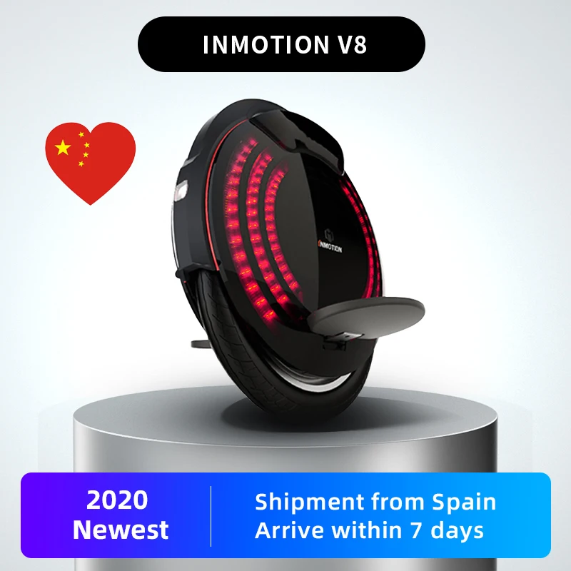 2020 INMOTION V8 Electric unicycle International Edition зарегистрированное приложение красочный узор