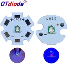 10 шт., ультрафиолетовые светодиодные ламсветильник 3 Вт 3535 нм