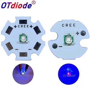 10 шт., ультрафиолетовые светодиодные ламсветильник 3 Вт 3535 нм