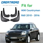 Брызговики Передние Задние для MINI Countryman R60 2010-2016, Брызговики 2011 2012 2013 2014 2015 комплект брызговиков