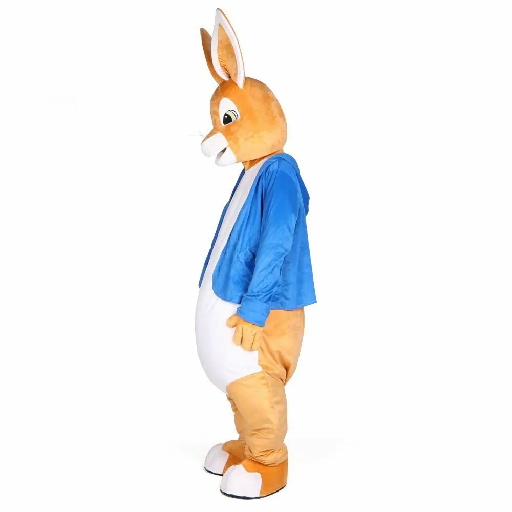 Rabbit Mascot Costume Suit Party Adult Cosplay Dress Outfit Clothing Newly |