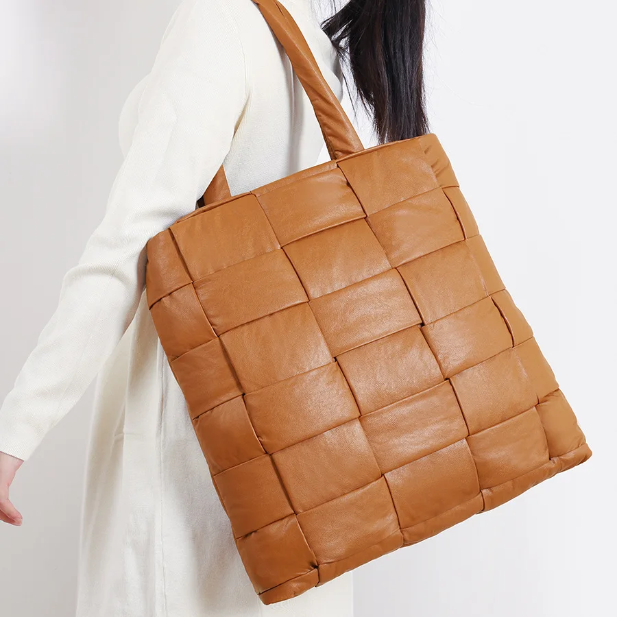 Новинка 2021 зимняя сумка на плечо для женщин Сумка с прокладкой хлопковые мешки