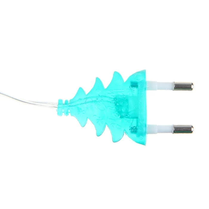 УЦЕНКА НИТЬ 5 м с насад. “Мини фонарик” Н.С. LED 20 220V моргает МУЛЬТИ