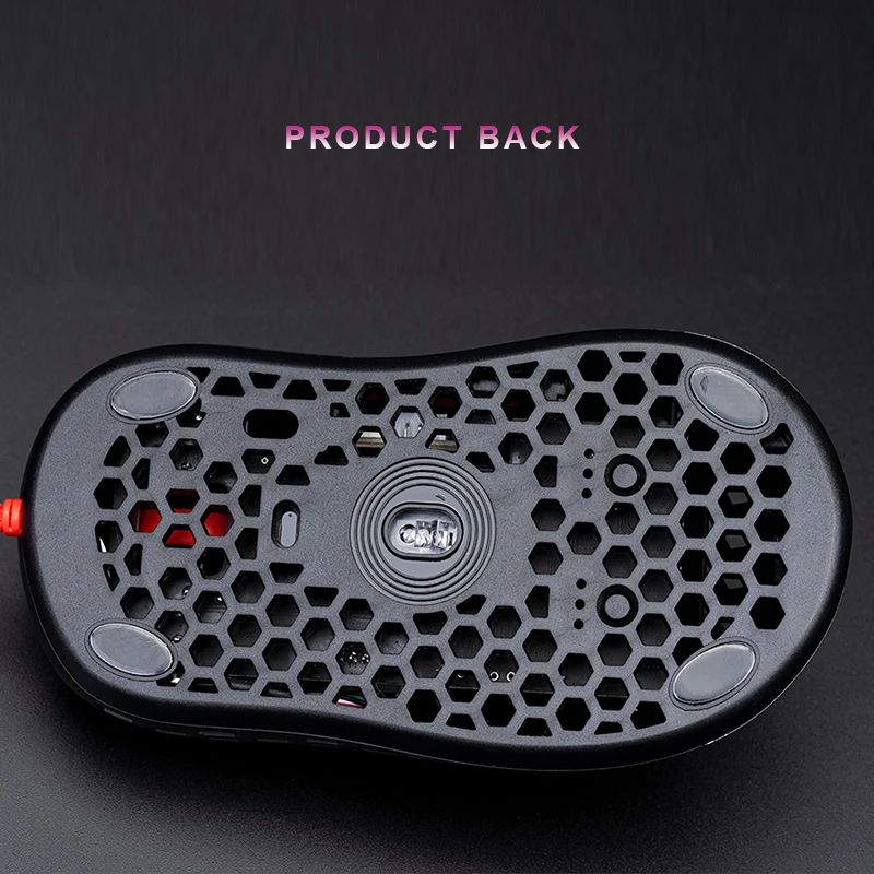 Игровая мышь DarmoShark N1 Cooler Master 63G Pixart PMW3389 16000DPI оптический датчик легкая сотовая