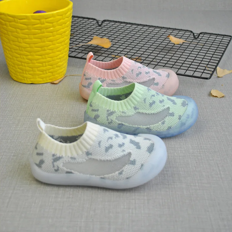 

Spring New Products Flying Woven Low-cut Children's Shoes Korean Casual Kids Soft Bottom Breathable Boys and Girls Shoes CS74