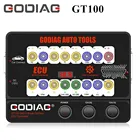 Автомобильные инструменты GODIAG GT100, разъем OBD II, разъем ЭБУ, доставка в ЕС, без таможенных пошлин