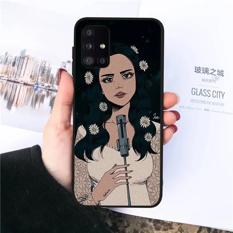 

Kawaii Japanese Anime illustration Girl Phone Case For Samsung galaxy S 7 8 9 10 20 edge A 6 10 20 30 50 51 70 note 10 plus