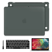 new matte midnight green color case for macbook air 13 2020 a2337 a2338 m1 2019 pro retina 13 15 touch bar a2159 a1932 a2289