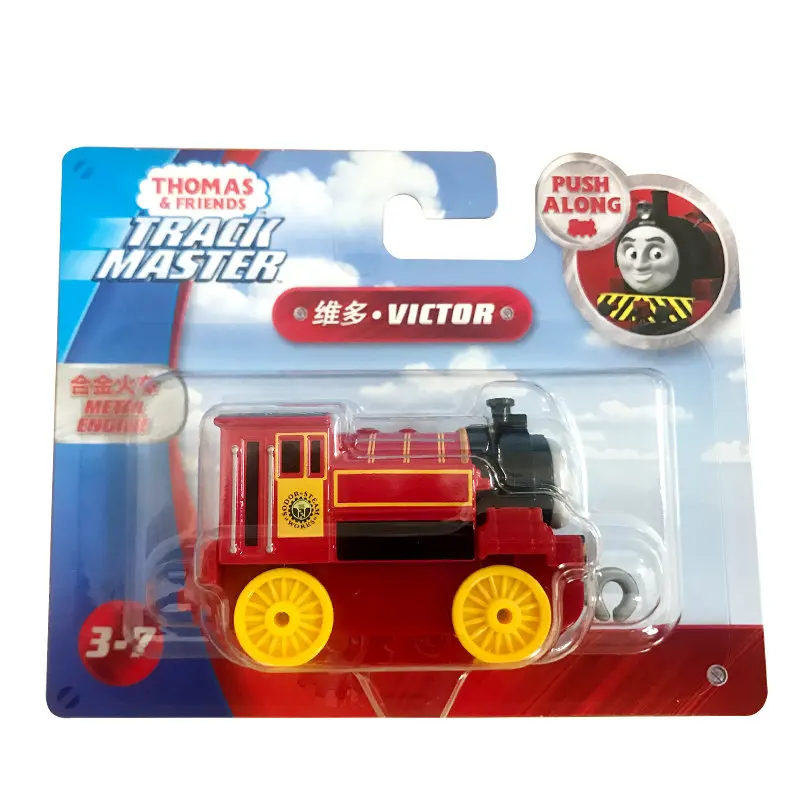 VICTOR-CHV25 Томас и Друзья Gator Джеймс двигатель Гордон Генрих Белль мини поезда железнодорожные аксессуары классический металлический литой автомобиль детские игрушки - Цвет: VICTOR-CHV25