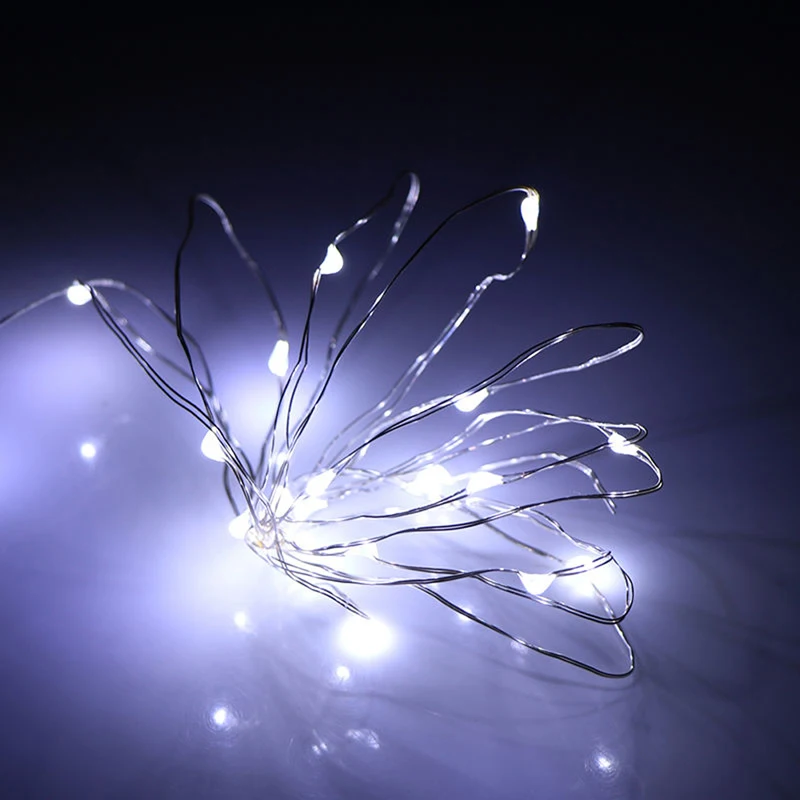 3 м на батарейках струнный Сказочный светильник 30 светодиодный Рождественский