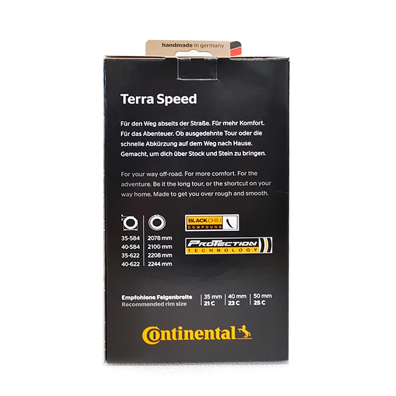 Шины гравия континентального типа бескамерные шины TERRA Speed 700 × 35C/40C TR дорожные и