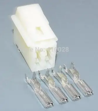 

Worldgolden 2,3 мм 6090-1011 6090-1041 PA66 4-контактный разъем женского и мужского кабеля Sumitomo автомобильного электрического провода