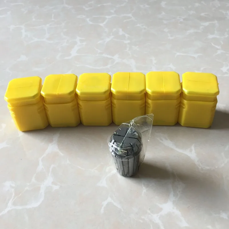 

5 шт./9 шт. ER32 - 17 мм 18 мм 19 мм 20 мм 6,35 мм ER32 точный пружинный цанговый патрон для станка с ЧПУ токарные аксессуары