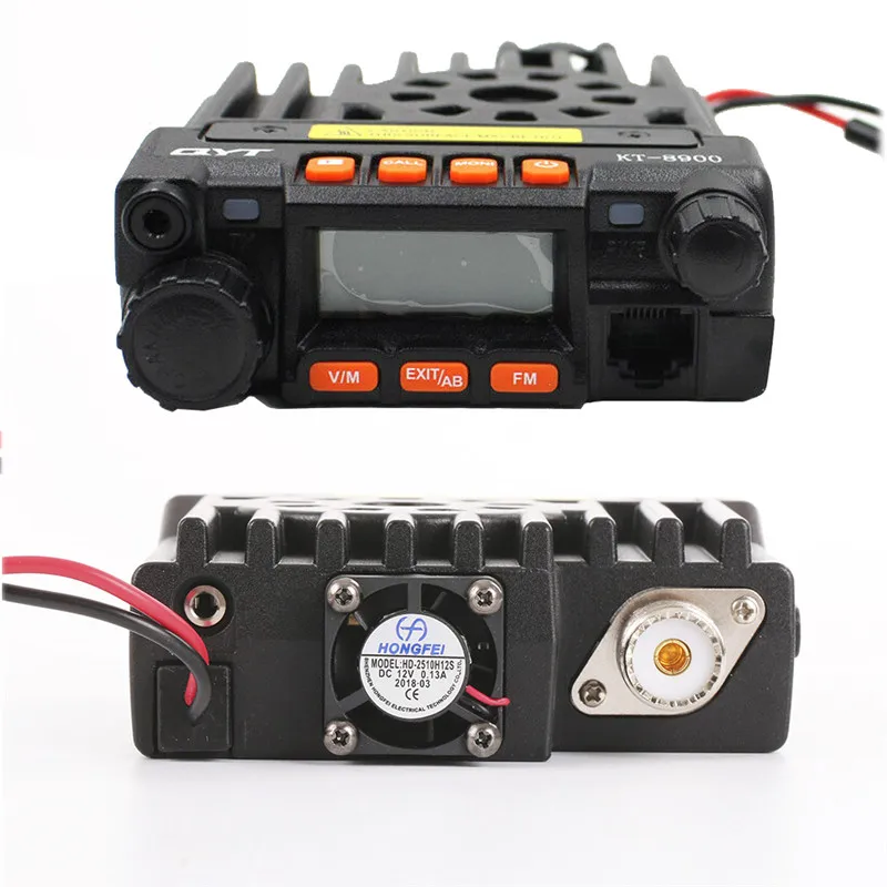 QYT KT 8900 Dual Band 25 Вт мини мобильный трансивер 136 174 МГц/400 480 МГц Портативный Ham Радио