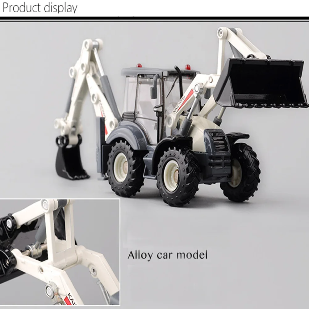 Pokich Радиоуправляемый автомобиль игрушки 1:50 имитационная модель Backhoe ковш для