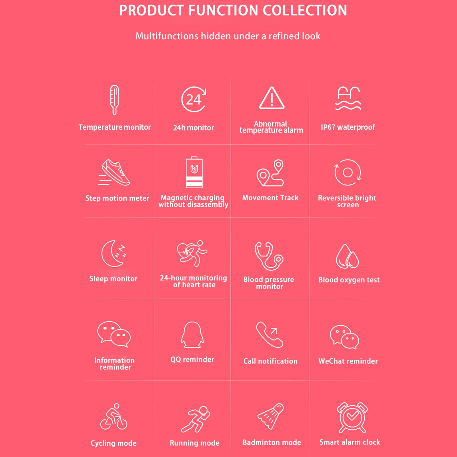 

M4s Digital Smart Sport Watch Multifunctional Heart Rate Sleep Waterproof Bluetooth Smart Band Led Electronic Wristwatch