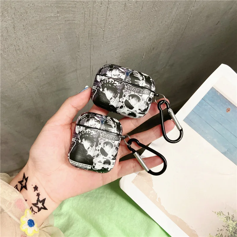 

Jujutsu Kaisen Fushiguro Megumi Apple AirPods 1 / 2 / 3 Pro Case Cover iPhone Earbuds Accessories Airpod Case Air Pods Case