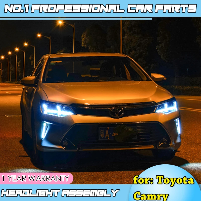 Автомобильные аксессуары для Toyota Camry V55 фары 2015 новые светодиодная фара дальнего