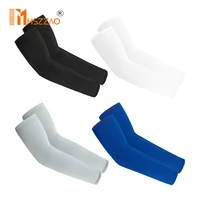 1 pair breathable quick dry uv protection running arm sleeves basketball elbow pad fitness armguards sports cycling arm warmers
