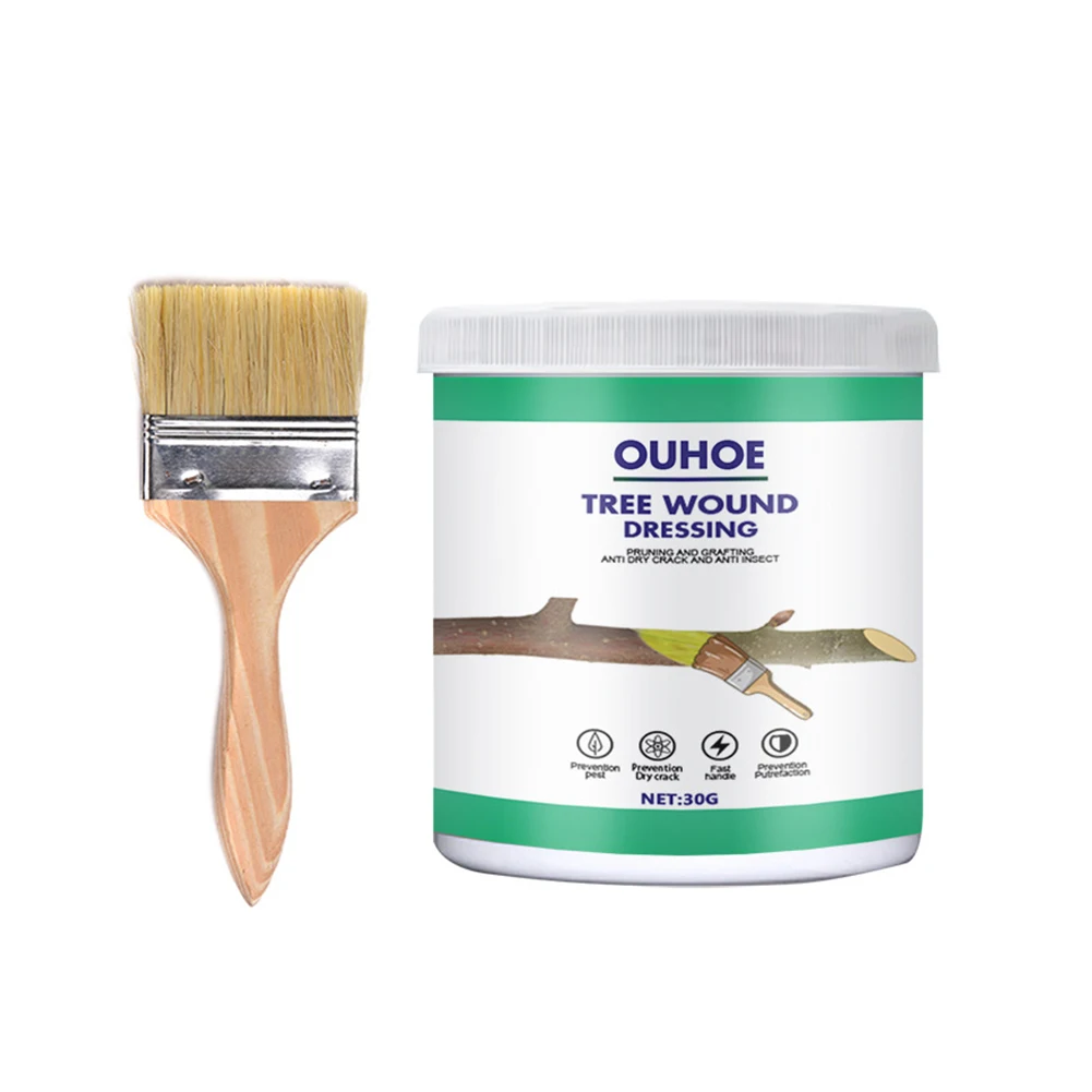 

30g Plant Tree Wound Sealer Healing Cream Wound Bonsai Cut Paste Smear Agent Pruning Compound Sealer For Gardening Plants Tools