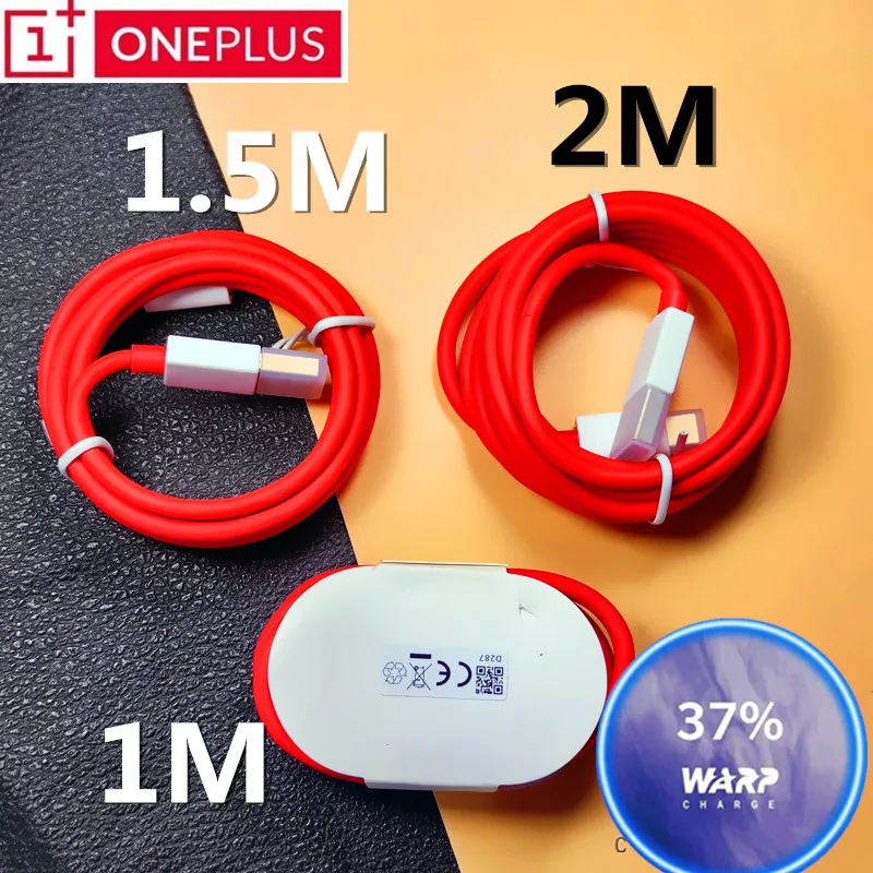 

oneplus cable original 6A 30W Warp charge Type C cable 1M 1.5M 2M For Oneplus 8 Pro 7 7t pro 6 6t 5 5t MI 9 9T MI10 K30 PRO