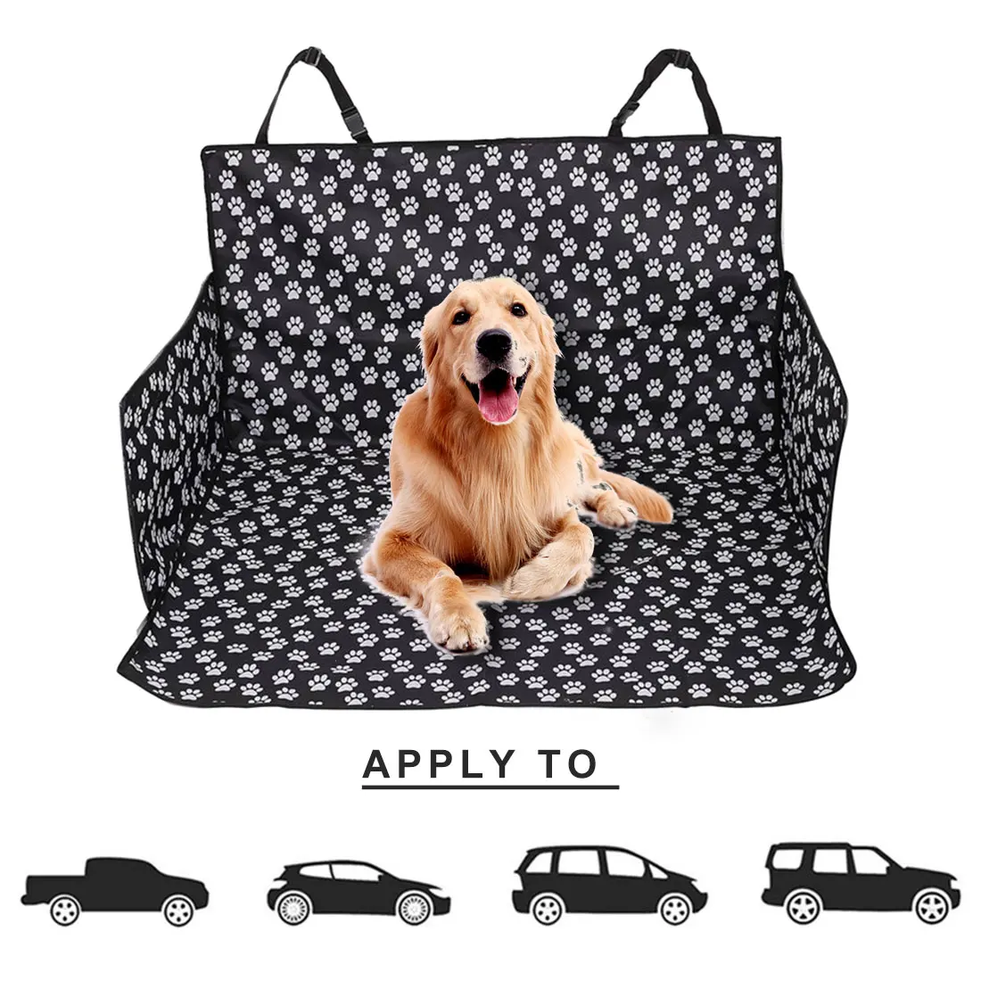 

Fashion Dog Car Seat Cover Waterproof Pet Transport Dog Carrier Car Backseat Protector Mat Car Hammock For Small Large Dogs