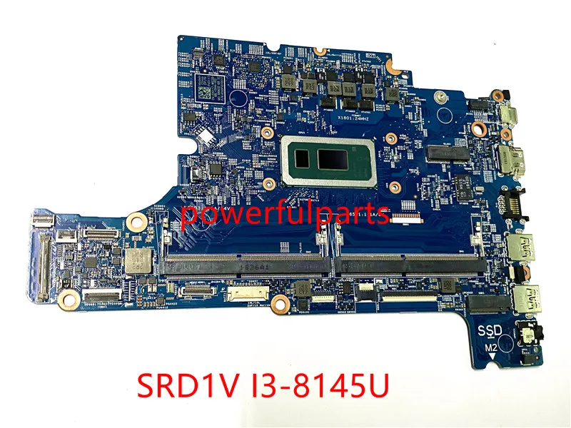 100% работает для материнской платы dell latitude 3500 i3 8145u FV0117 17938 SD 448.0FY50.00SD материнская