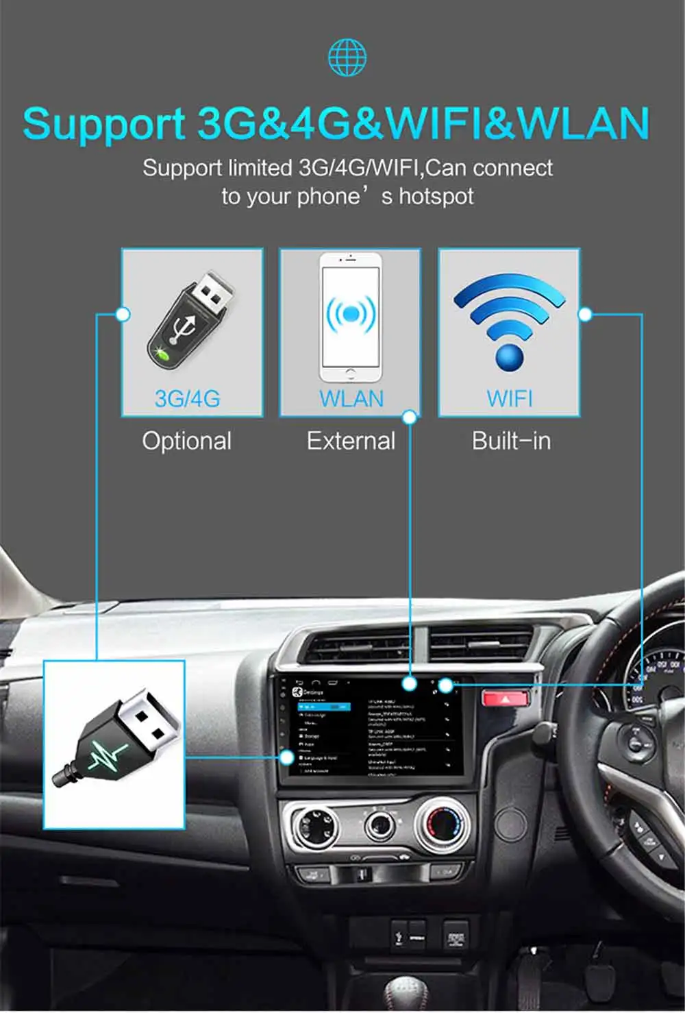 2 DIN 9,0 дюймов Android 8,1 сенсорный экран автомобильный мультимедийный плеер Bluetooth gps WiFi навигатор FM радио плеер автомобильная камера