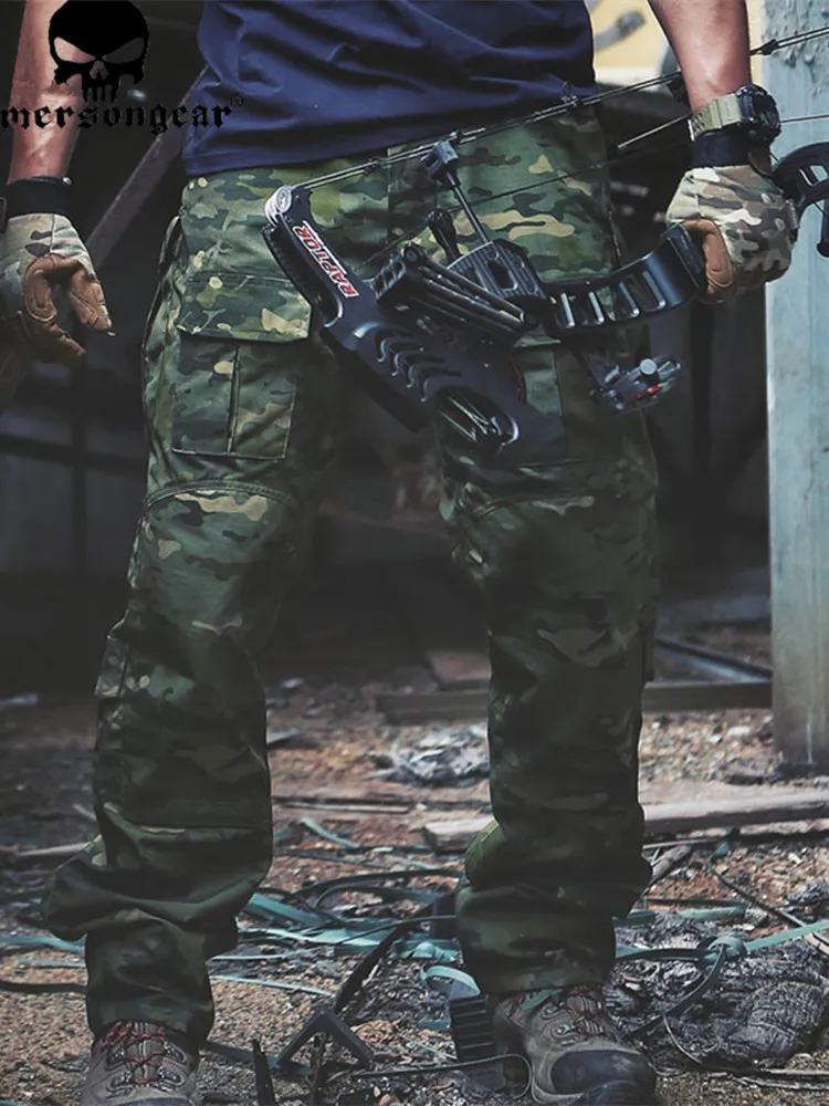 Emersongear полевые Брюки CP стиль камуфляж мужские уличные брюки карго военные