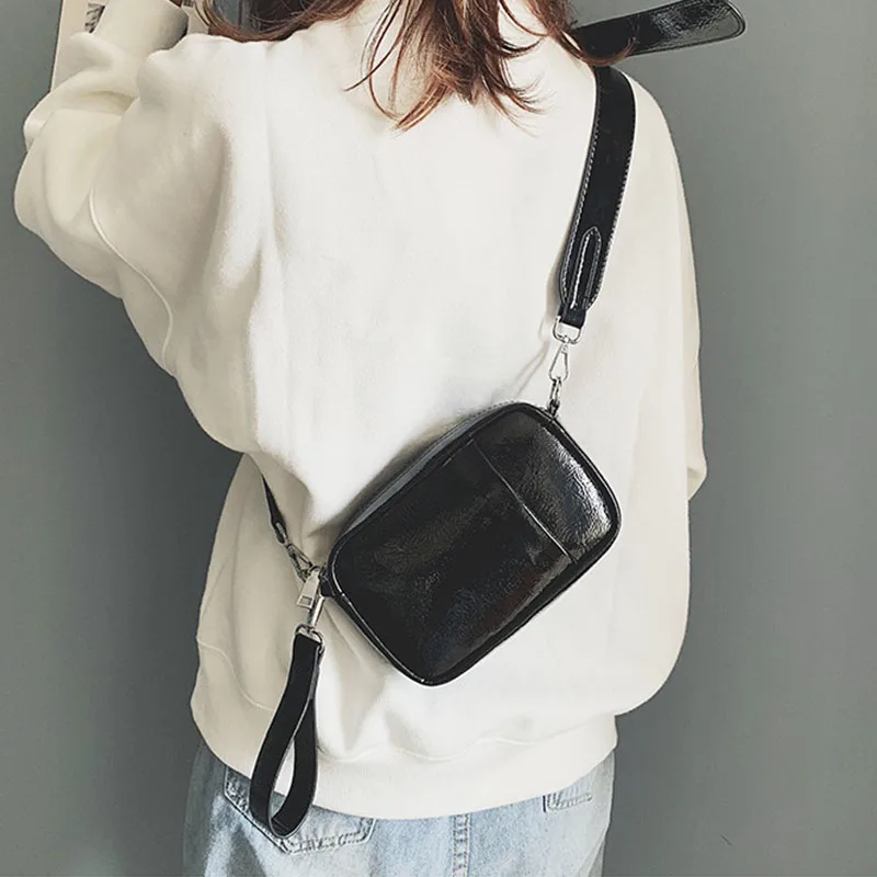 Кожаный поясной кошелек для женщин забавная нагрудная Сумочка роскошный женский