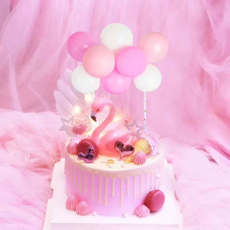 1 комплект 5-дюймовый цветной воздушный шар облаки торт Topper детская игрушка