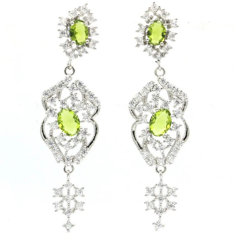 63x16 мм прекрасные длинные большие создан Зеленый Перидот красный кровяной