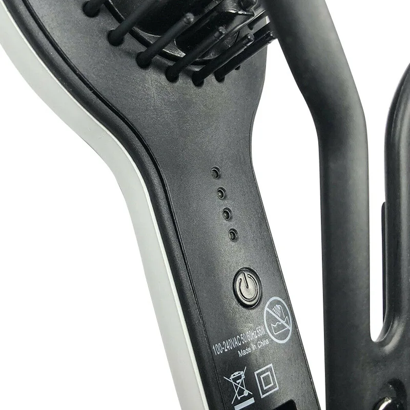 Керамическая щетка для укладки с точным прессом и прямыми завитками двойного