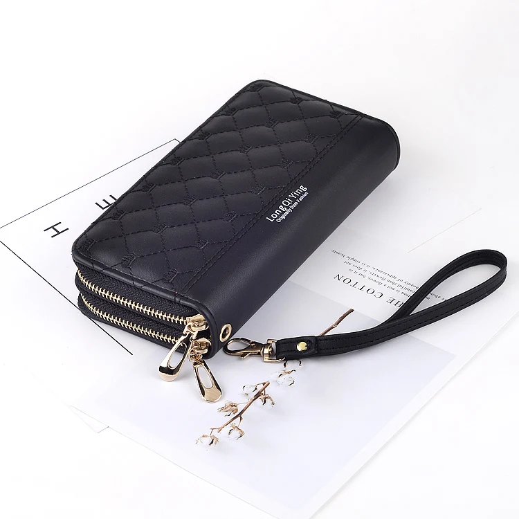 Модный женский кошелек из искусственной кожи с рисунком короны дамская сумка для