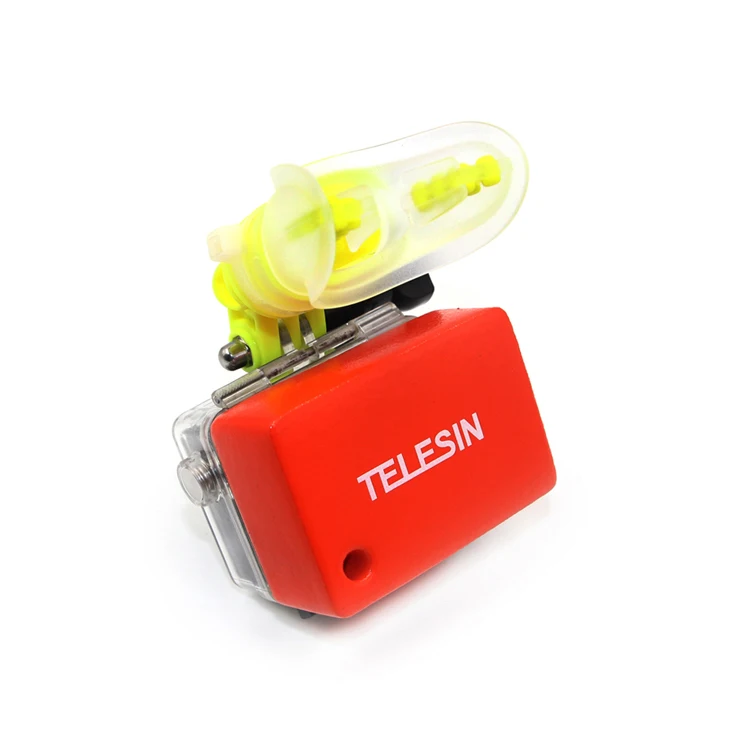 TELESIN крепление для камеры для серфинга+ Поплавковый ремешок для GoPro SJCAM Xiaomi YI 4K DJI Osmo аксессуары для действий