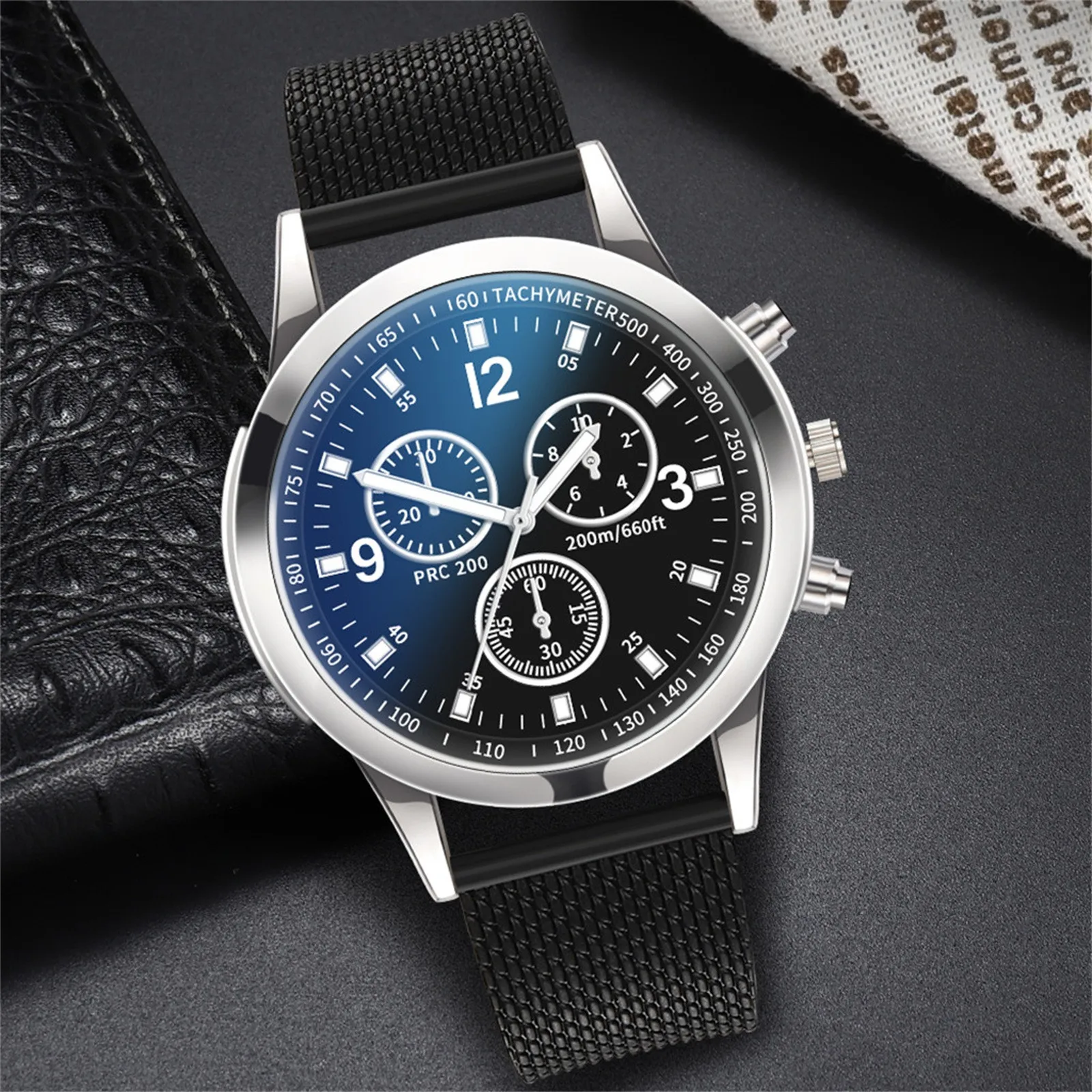 

Men Luxury Watches Quartz Watch Stainless Steel Dial Casual Bracele Watch Sports Watches Are Waterproof And Sweatproof