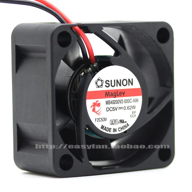 Новый оригинальный MB40200V2 000C A99 4020 5V 0 62 W 4 см Ультра тихий маленький вентилятор|ultra